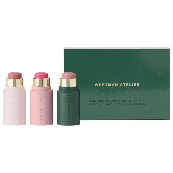 Westman Atelier Limited Edition Mini Baby Cheeks Blush Trio - Picture 3 of 5